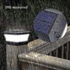 Solar Column Headlight IP65 Waterproof Outdoor Wall Light Fence Light Coffee Garden Light for Household Public Garden