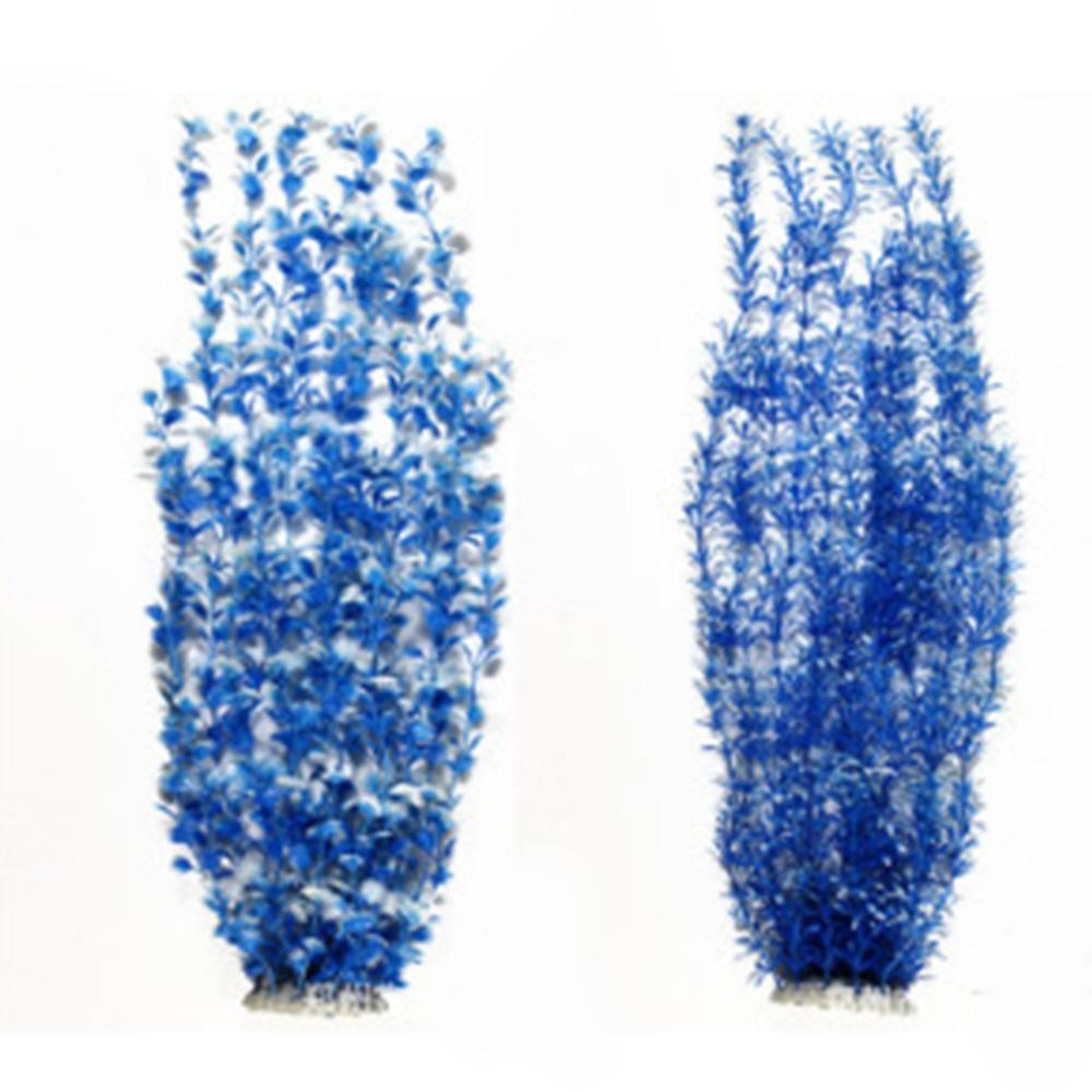 2 шт. Очень большие искусственные растения для аквариума, высокие украшения для аквариума, декор для аквариума