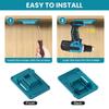 Wall-mounted Electric Tool Holder Durable Wear-resistant Battery Holder Connector Sturdy Easy To Use Battery Base For Makita 18V