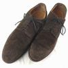 Винтажные мужские туфли Windsor 80-90-х годов, на подошве Goodyear Welt, замшевые, с крылышками, для бизнеса, коричневые, размер 9.5 27.5(ИСПОЛЬЗОВАЛ)