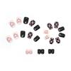 24 шт. Spice Girl Sweet Cool Ins Wind Wearing Nail Pink Love Impact Black Purple Full Nail Art