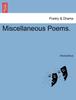 Книга Miscellaneous Poems.