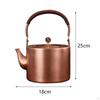 Медный чайник для чая, чайная утварь, большой горшок, прочная ручная работа, вода для ресторана