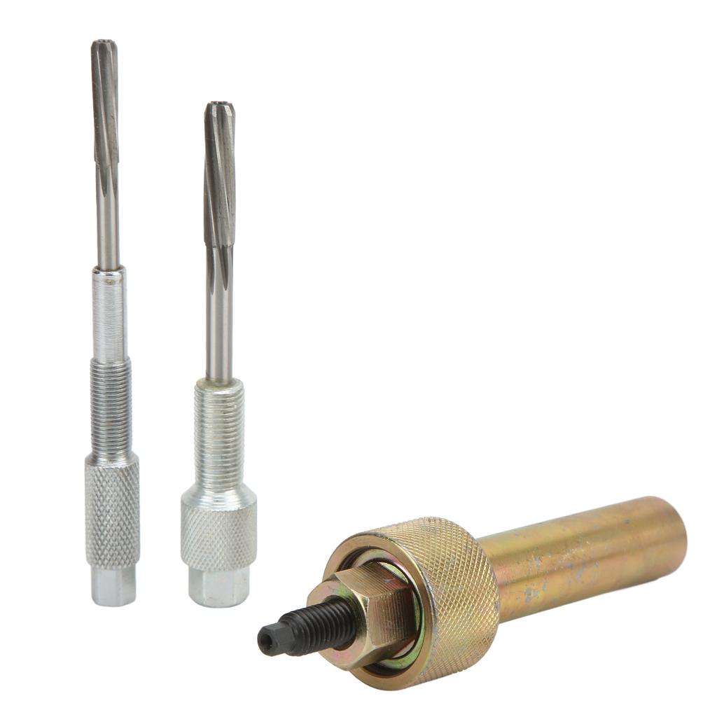 Glow Plug Puller Reamer Set Electrodes Removal Extracting Plugs Tool Replacement for Mercedes Benz Vehicles