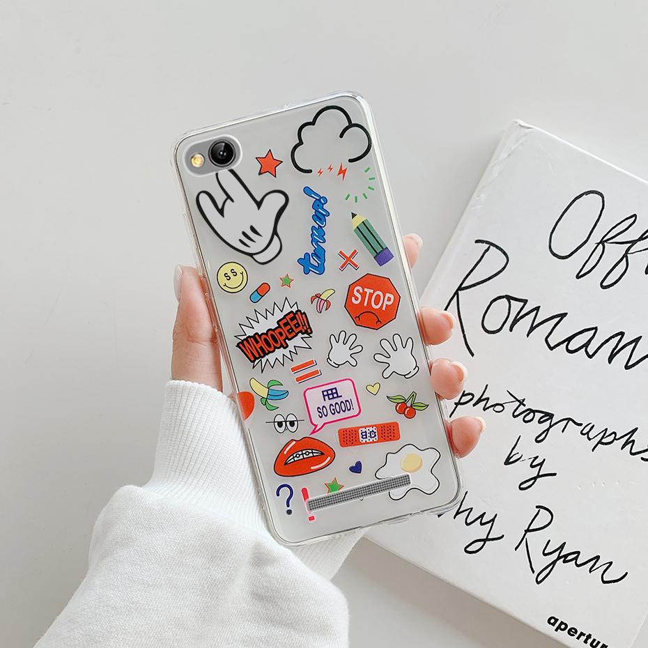 Чехол для Xiaomi Redmi 5A 5,0 дюйма, прозрачный, окрашенный, мягкий силикон TPU, чехлы-бамперы для телефона Xiaomi Redmi 5A, задняя крышка для Redmi 5A