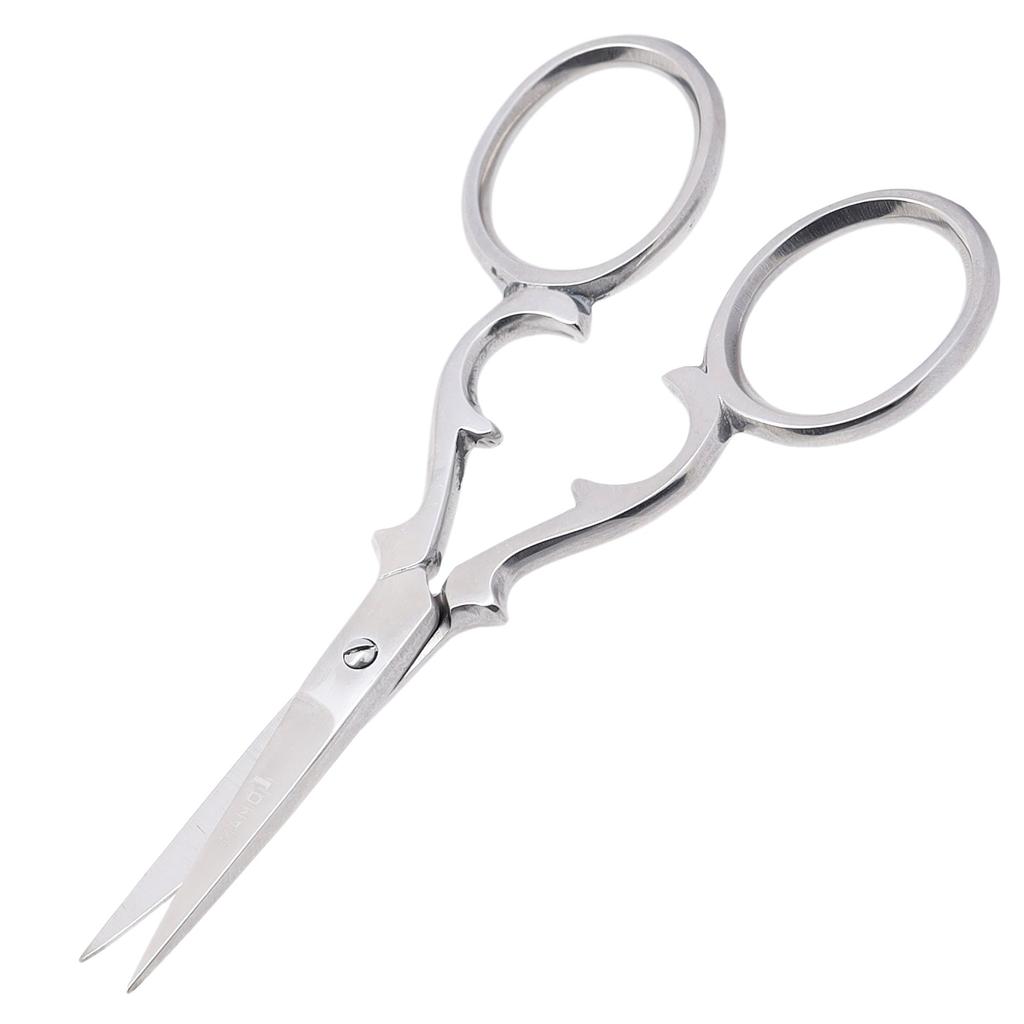 Nail Cuticle Scissors Straight Blades Cosmetic Manicure Pedicure Steel Spa Salon Silver