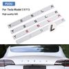 1pcs 3D ABS Logo Tesla Emblem Letters Car Trunk Badge Rear Letter Label Electroplated For MODEL 3 MODEL S X Modified accessories