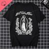 Our Lady of Guadalupe Virgin Mary The Madonna Religious Graphic Tshirt Summer Unisex Women Short Sleeve O-Neck Streetwear Tops