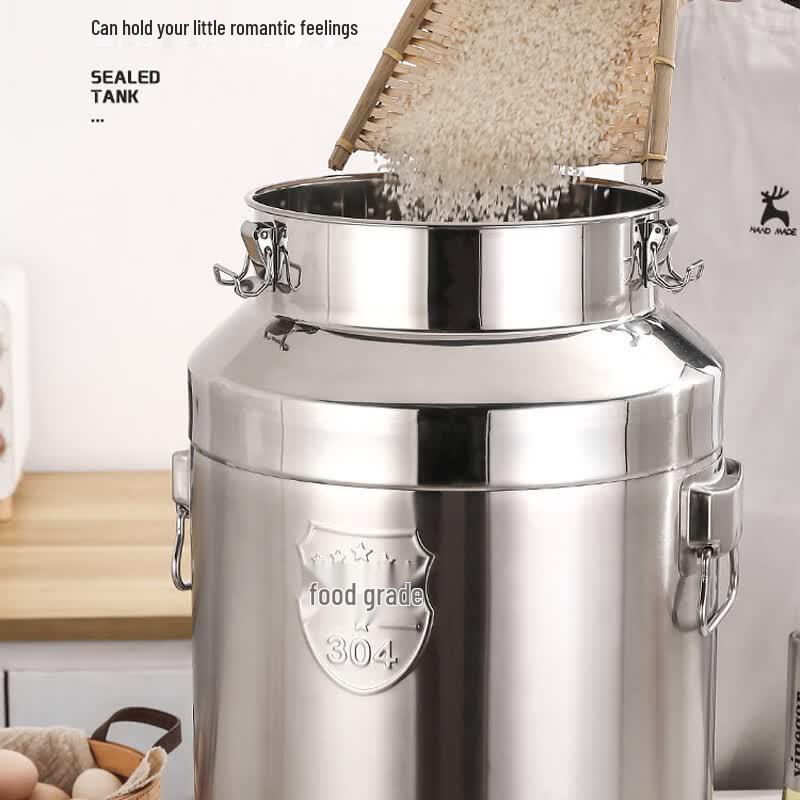 Hanye 304 Stainless Steel Sealed Bucket