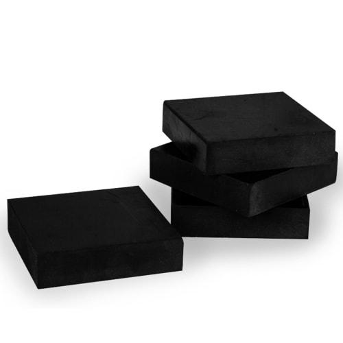 Roczential Rubber Pad Set, Anti-Slip, Height Adjustable, Soundproof, and Anti-Vibration Rubber Pads for Tables, Chairs, and Beds, Prevents Noise and V