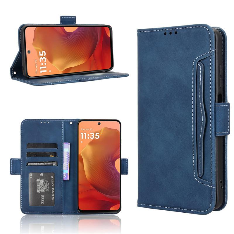 Motorola Moto G67 Power Wallet Case with Card Holder, Leather Kickstand Card Slots Case for Motorola Moto G67 Power
