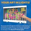 Crayola Light Up Stand Drawing Board Пластиковая светящаяся светодиодная игрушка 747245 Подлинный продукт