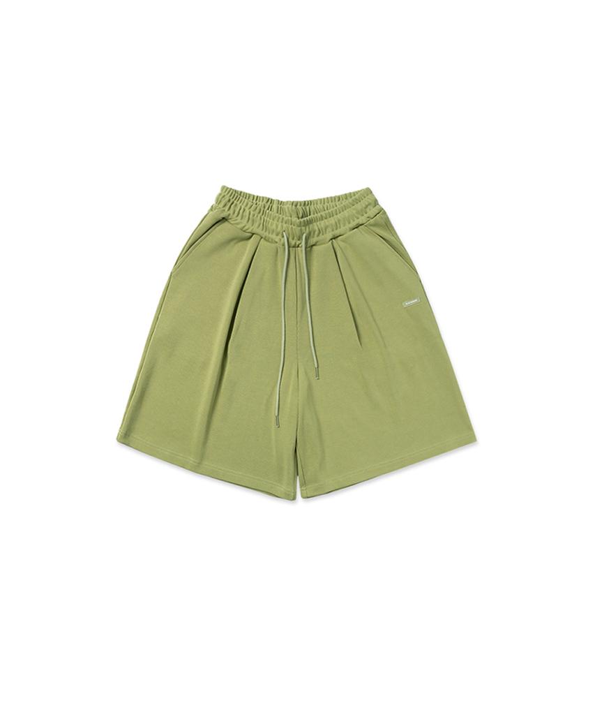 WITHOUT SUMMER Cozy Sweat Shorts_Olive