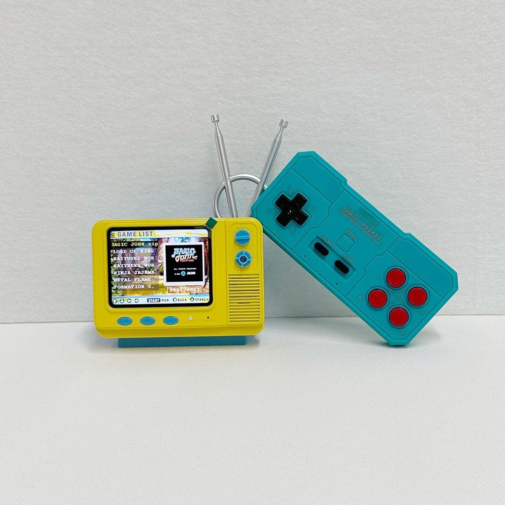 3,0-дюймовый экран Ретро ТВ-консоль Книжная полка Встроенные 339 игр Мини-карманная игровая консоль GV300S Детские подарки