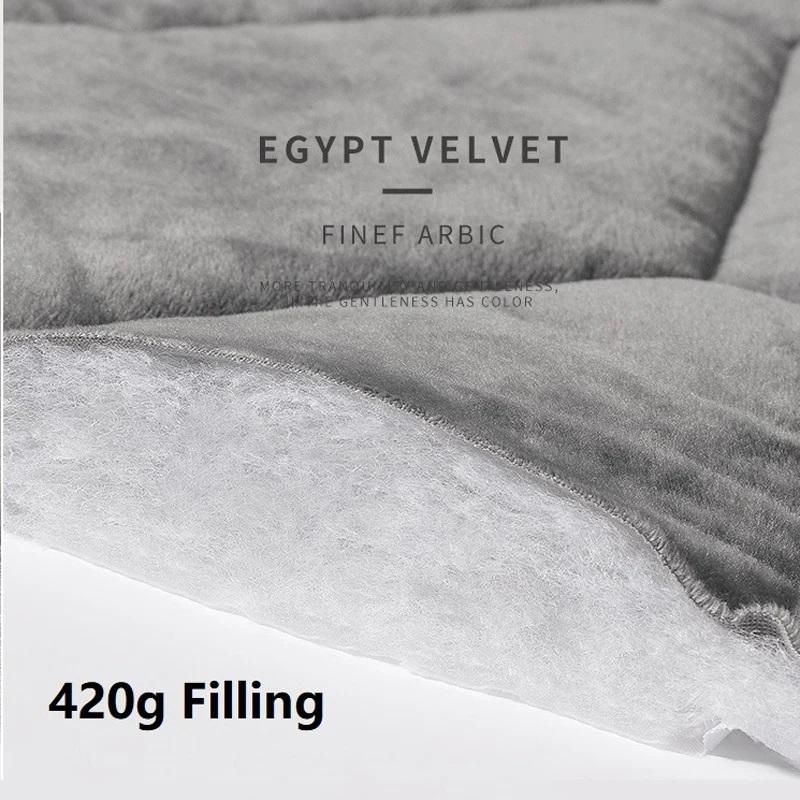 Высококачественный короткий плюшевый стеганый чехол на изголовье кровати, роскошный мягкий толстый бархатный чехол для изголовья кровати, универсальный защитный чехол для прикроватной тумбочки
