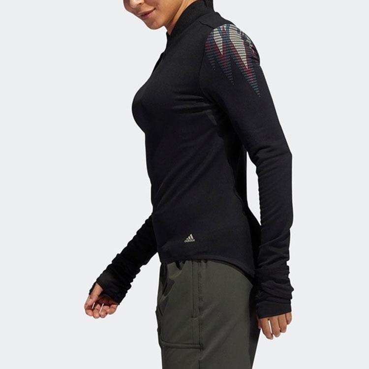 Adidas C.Rdy Slim Fit Training Футболка с длинным рукавом Женская Топы Черный GC7223