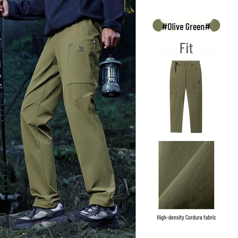 Camel Мужские рабочие брюки софтшелл CORDURA