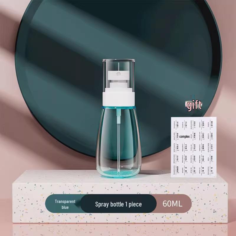 Ultra-Fine Mist Travel Spray Bottle for Face Moisturizing - Portable and Refillable, Perfect for Alcohol.