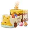 TAKARA TOMY Disney Погоня и счет Двусторонний шариковый автобус Винни-Пух