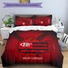 Flamengo 3pcs Bedding Set Duvet Cover Closure Includes 1 Duvet Cover & 2 Pillowcases for All Seasons Bedroom Home Dorm Decor