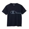 Champion Short Sleeve Round Large UV Antibacterial and Odor Quick Graphic Rubber Basic Sports T-Shirt, Neck, Sizes, Protection, 100% Polyester,