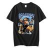 Мужские футболки Bad Bunny Летние футболки с коротким рукавом Хлопок Большие размеры Оверсайз Футболка Женские Мужские Футболки с принтами