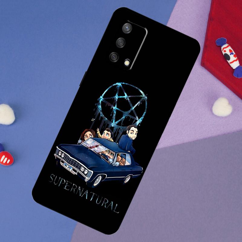 Чехол «Сверхъестественное» для OPPO A96 A76 A16 A18 A58 A78 A98 A17 A77 A54 A57 S A74 A5 A9 A53 A52 A72 A15 A93