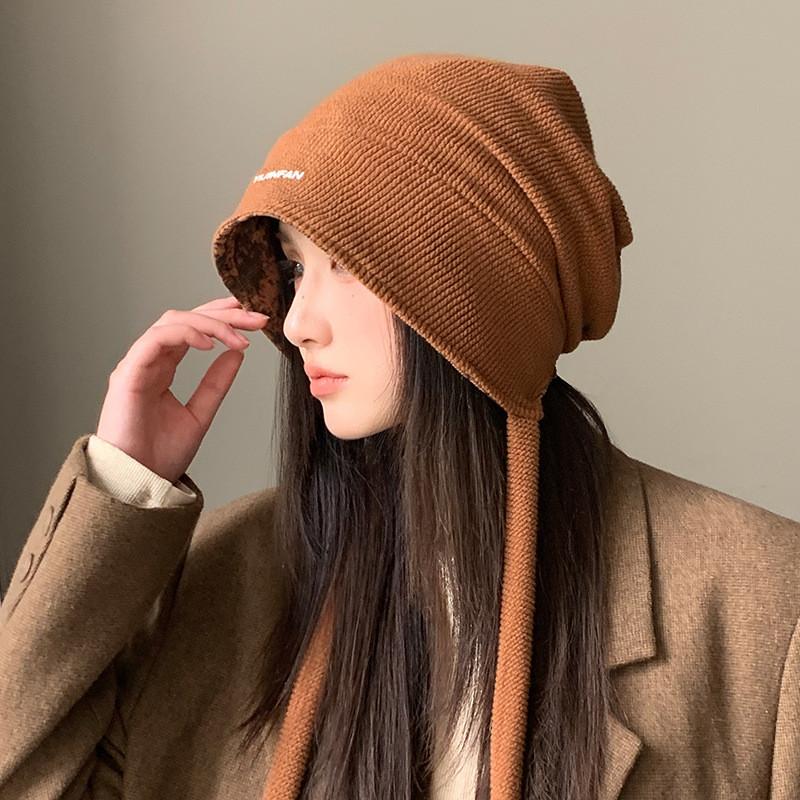 Knit Hat For Women With Warmth And Windproof Features For Autumn And Winter Casual Wear