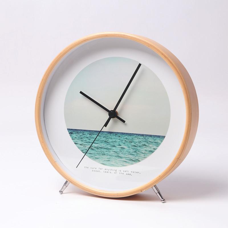 Современные простые скандинавские украшения, часы-сиденье, настольные часы, креативные часы, украшение для гостиной, спальни, большой размер, бесшумные настольные часы Shaoyi