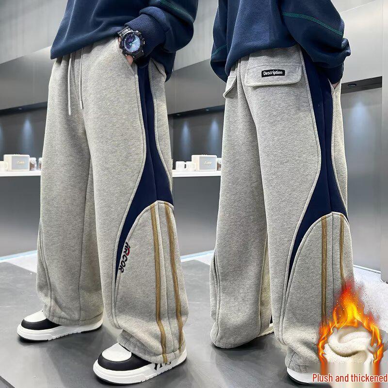 Теплые вельветовые штаны для мальчиков - Универсальные повседневные штаны для детей (Зима/Весна/Осень 2026)