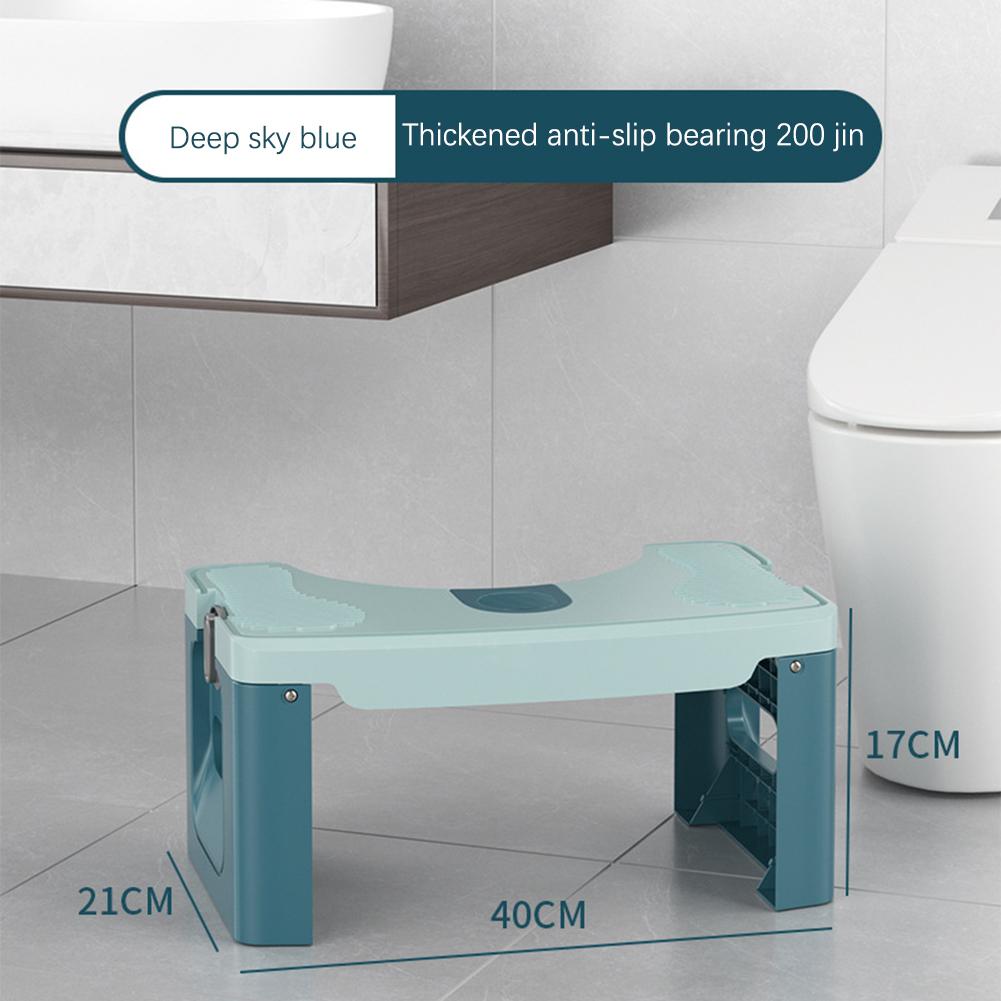 Toilet Squat Stool Removable Non-Slip Toilet Seat Stool Portable Squat Stool Home Multifunctional Bathroom Accessories