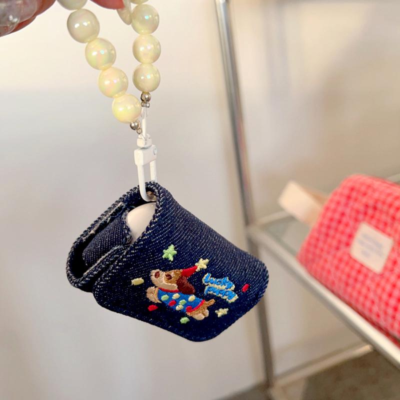 1 шт. Коробка для хранения Корея Чехол для наушников Милый Защитный чехол для Bluetooth Прочный Силиконовый Футляр Пряжка для ключей Подвесная сумка