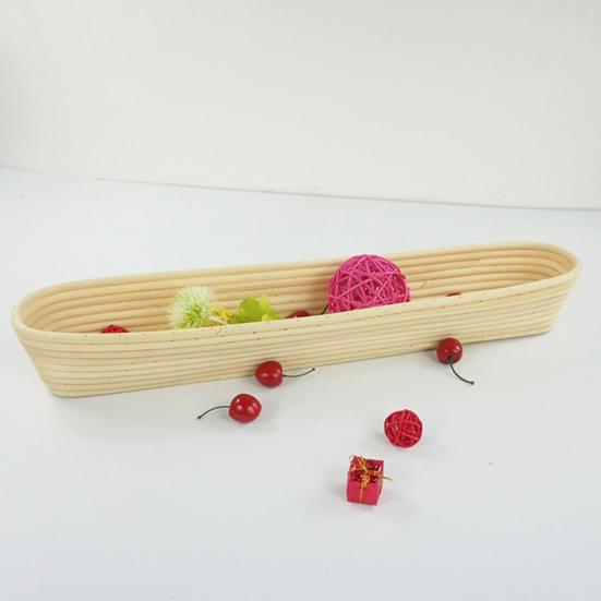 Тканевая корзина для теста из ротанга для французского хлеба и брожения багета с крышкой