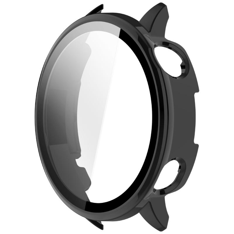 Upgrades PC Glass Mixed  Protective Cover with Full edges  Defense & Precise Button cutout Suitable for Watch X2 Mini