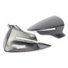 Глянцевая черная крышка зеркала для Seat Leon Lion 5F III Ibiza 6F V KJ1 Arona KJ7 Carbon LookАвтомобильная боковая крышка зеркала заднего вида Аксессуары