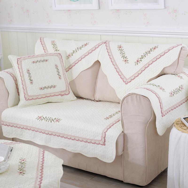 Нескользящая хлопковая корейская диванная подушка, ткань, художественная комбинированная кожаная подушка на четыре сезона, зимняя подушка для дивана, полотенце