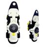Motorcycle wrist guard X8 wrist support white acid yellow M/L motorcycle protective equipment