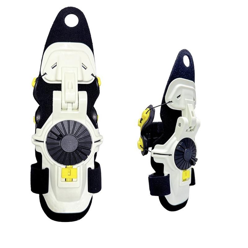 Motorcycle wrist guard X8 wrist support white acid yellow M/L motorcycle protective equipment