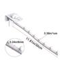Adjustable Wall Mount Clothes Hanger Iron Clothes Storage Hangers Closet Organizer  Dormitory