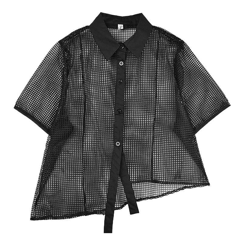 Xitao Женские рубашки с неровным вырезом ZMY1222