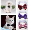 Модные аксессуары для домашних животных, смокинг, галстук-бабочка, галстук для собак, галстук-бабочка для домашних животных, галстук-бабочка, воротник, формальный галстук