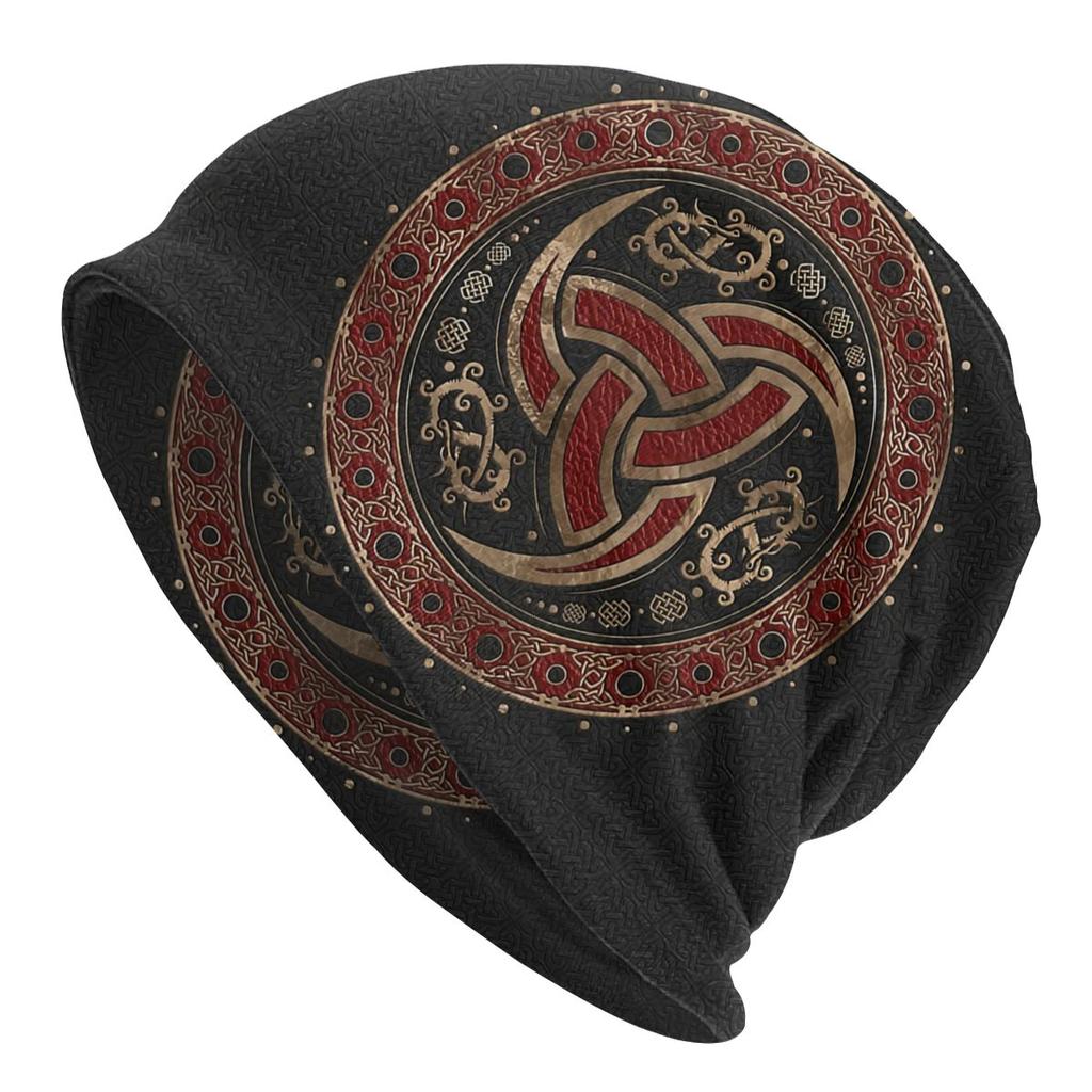 Viking Outdoor Thin Hats Odin's Horn Bonnet Hipster Skullies Beanies Caps