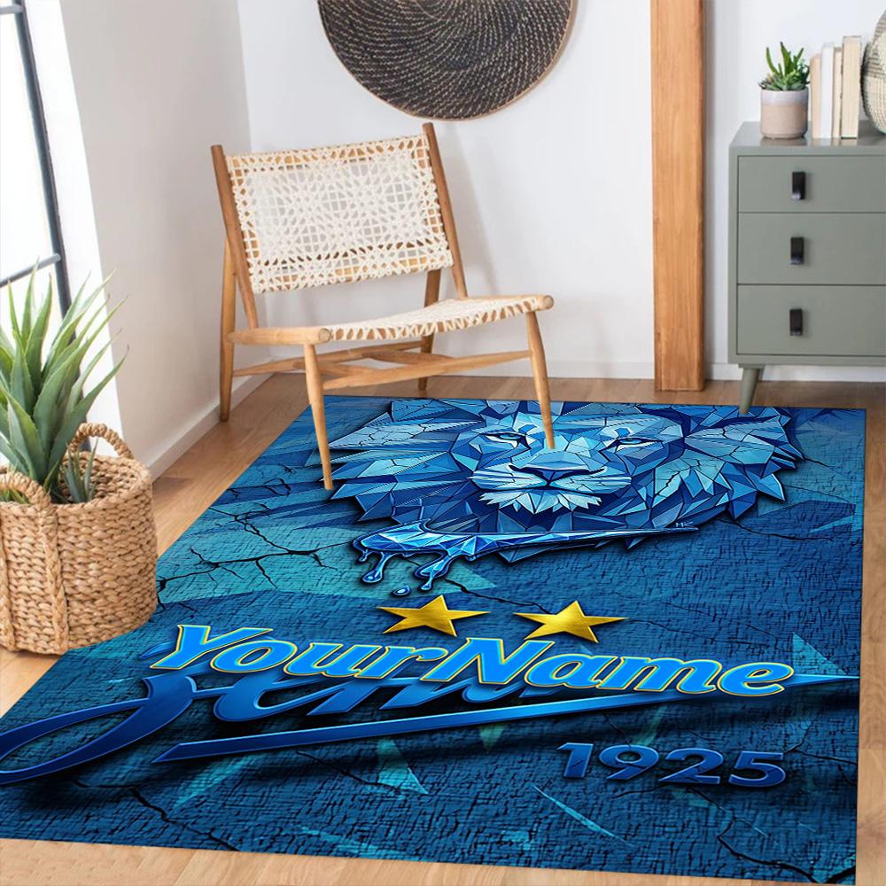 Fc Zenit Saint‑petersburg 32 Customize Text Floor Rug Office Rug Perfect for Game Room Dormitory Hallway Balcony Antislip Carpet Office home decor
