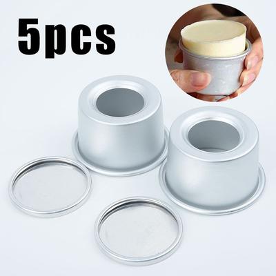 5шт круглая мини-форма для торта со съемным дном, форма для пудинга, формы для выпечки «сделай сам»