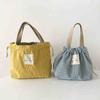 Drawstring Picnic Tote Eco Cloth Small Handbag Dinner Container