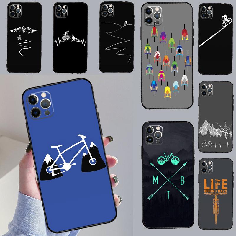 MTB Mountain Bike Cycling Bicycle Phone Case For Samsung Galaxy S26 S25 S24 S20 S21 S22 S23 Ultra S10 Plus S25 FE Cover Coque