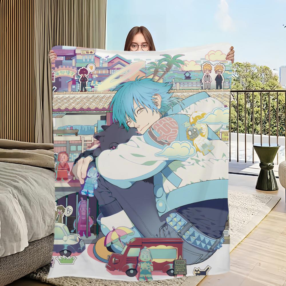 Игра Аниме D-DRAMAtical M-Murder Одеяло Приятный к коже комфорт теплое мягкое плюшевое одеяло подходит диван гостиная офис спальня