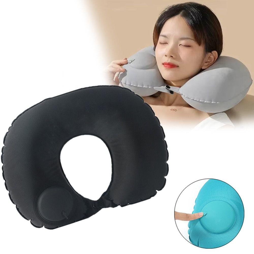 Увеличенная подушка для шеи, поддерживающая голову, подушка для самолета, прочная U-образная подушка для путешествий