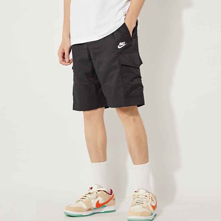 Nike Спортивная одежда Шорты-карго Мужские Низ Черный DD4729-010