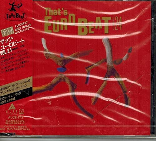 CD РАЗЛИЧНЫЕ Thats Eurobeat Vol24 ALCB172 Alfa Internatio 2020 Япония Танцевальная Электроника Б/У